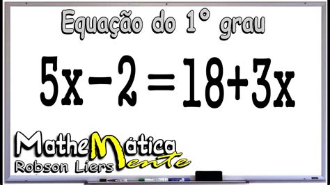 equação 1 grau-4